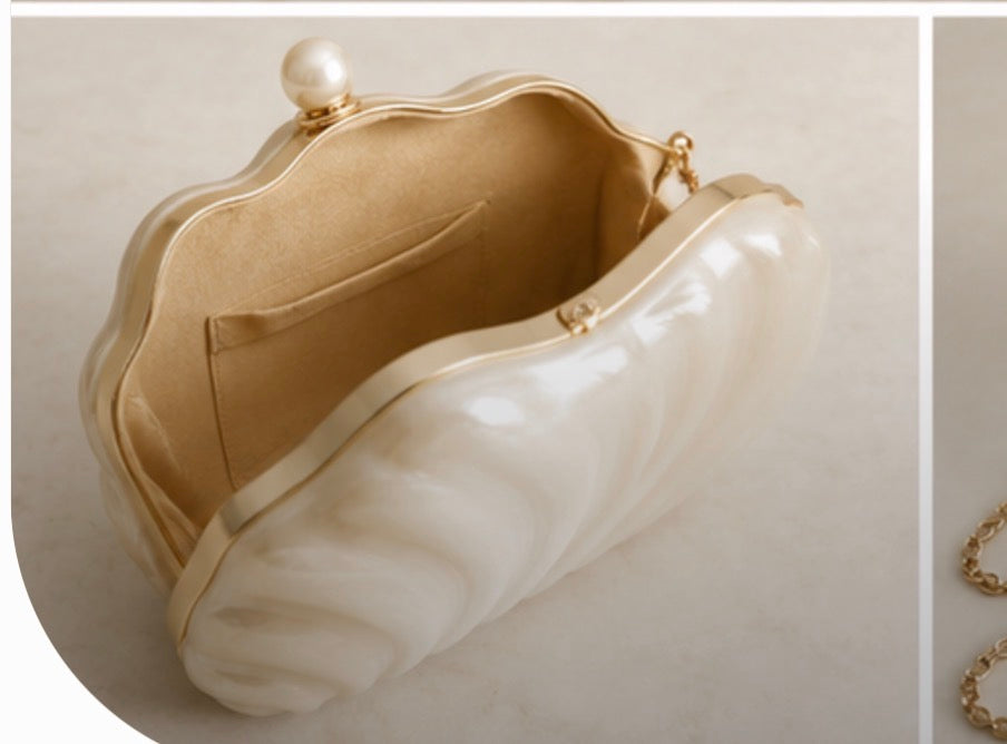 Riviera Shell Clutch