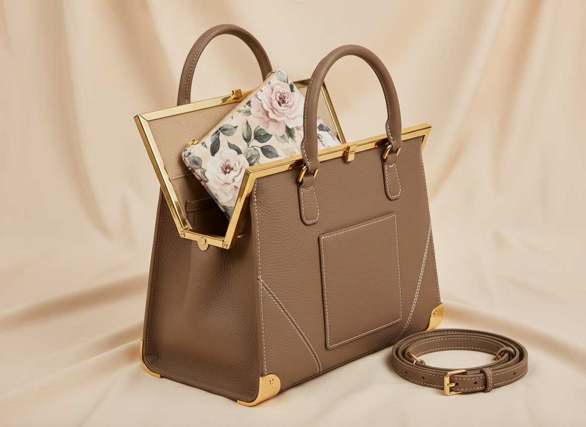 Harper Frame Satchel